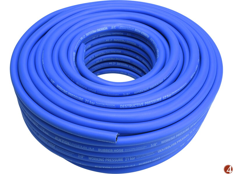 Hadice vzduchová, guma, 3/8" (9/15mm), 50m Hadice vzduchová, guma, 3/8" (9/15mm), 50m