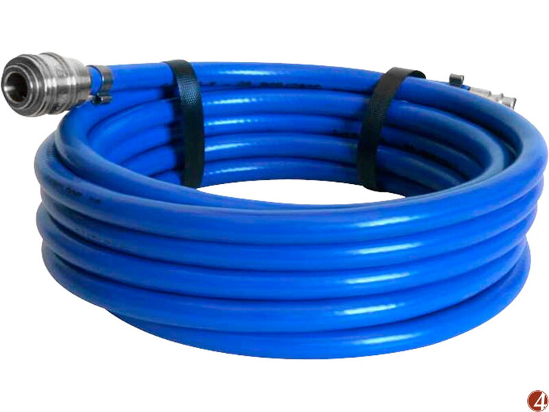 Hadice vzduchová PVC s rychlospojkami, 1/4', vnitřní O 6mm, vnější O 12mm, L 10m