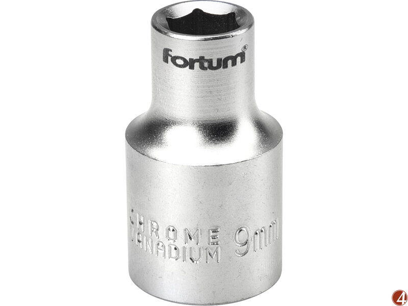 Hlavice nástrčná 1/2", 9mm, L 38mm, 61CrV5 Hlavice nástrčná 1/2", 9mm, L 38mm, 61CrV5