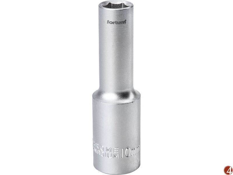 Hlavice nástrčná prodloužená 1/2", 10mm, L 77mm Hlavice nástrčná prodloužená 1/2", 10mm, L 77mm