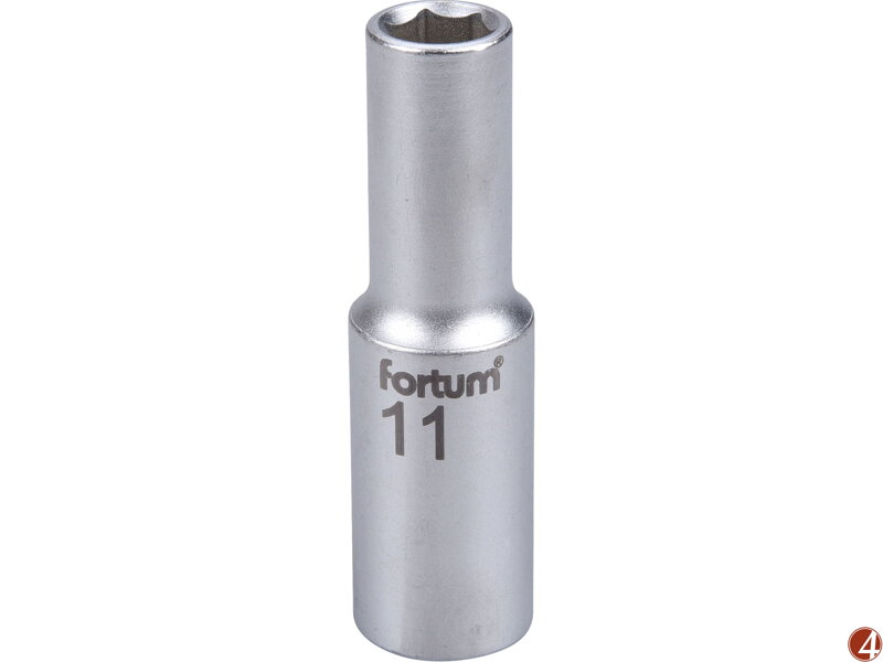 Hlavice nástrčná prodloužená 1/2", 11mm, L 77mm, 61CrV5 Hlavice nástrčná prodloužená 1/2", 11mm, L 77mm, 61CrV5