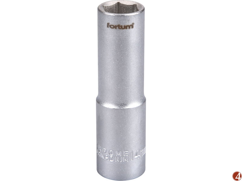 Hlavice nástrčná prodloužená 1/2", 14mm, L 77mm Hlavice nástrčná prodloužená 1/2", 14mm, L 77mm