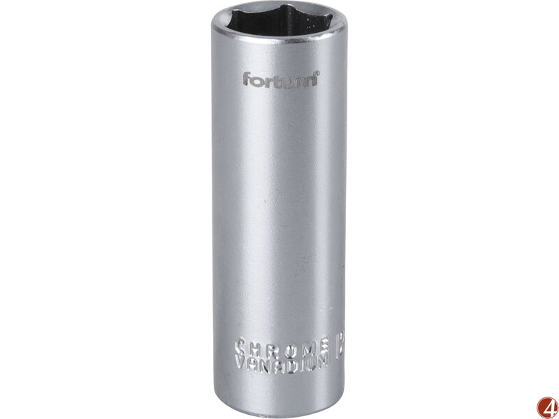 Hlavice nástrčná prodloužena 1/4", 12mm, L 50mm Hlavice nástrčná prodloužena 1/4", 12mm, L 50mm