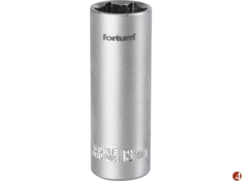 Hlavice nástrčná prodloužena 1/4", 13mm, L 50mm Hlavice nástrčná prodloužena 1/4", 13mm, L 50mm