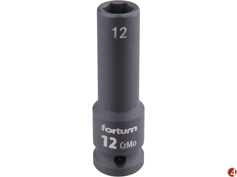 Hlavice nástrčná rázová 1/2", 12mm, L 78mm, CrMoV