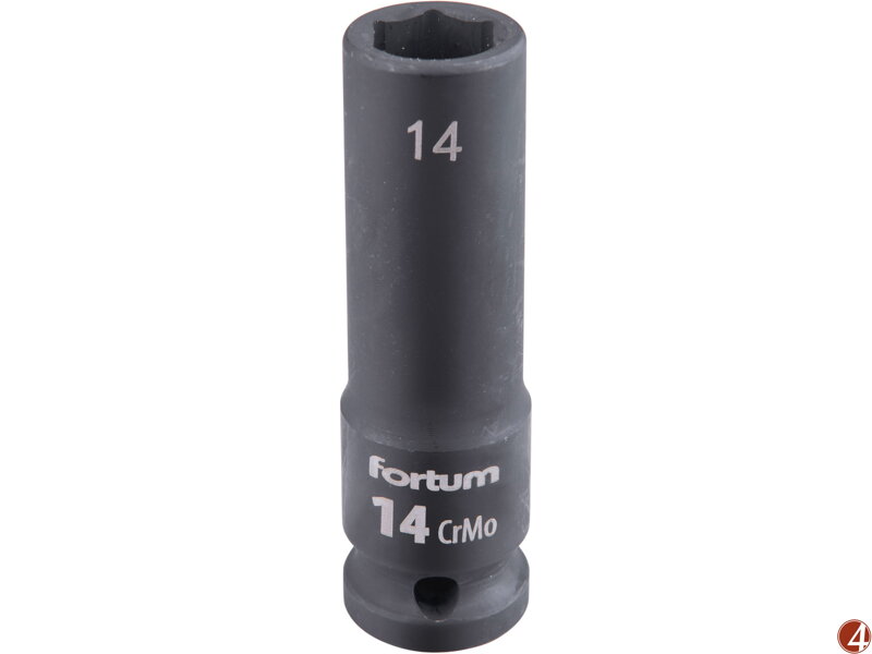 Hlavice nástrčná rázová 1/2", 14mm, L 78mm, CrMoV