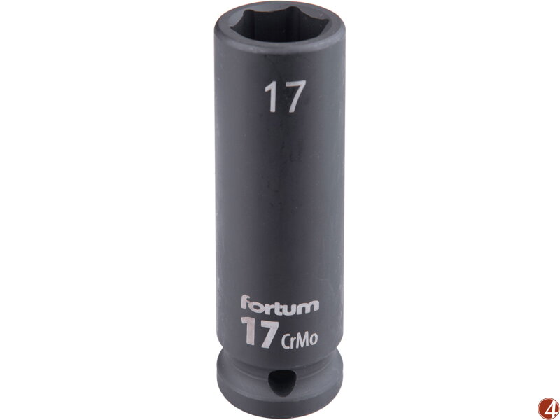 Hlavice nástrčná rázová 1/2", 17mm, L 78mm, CrMoV