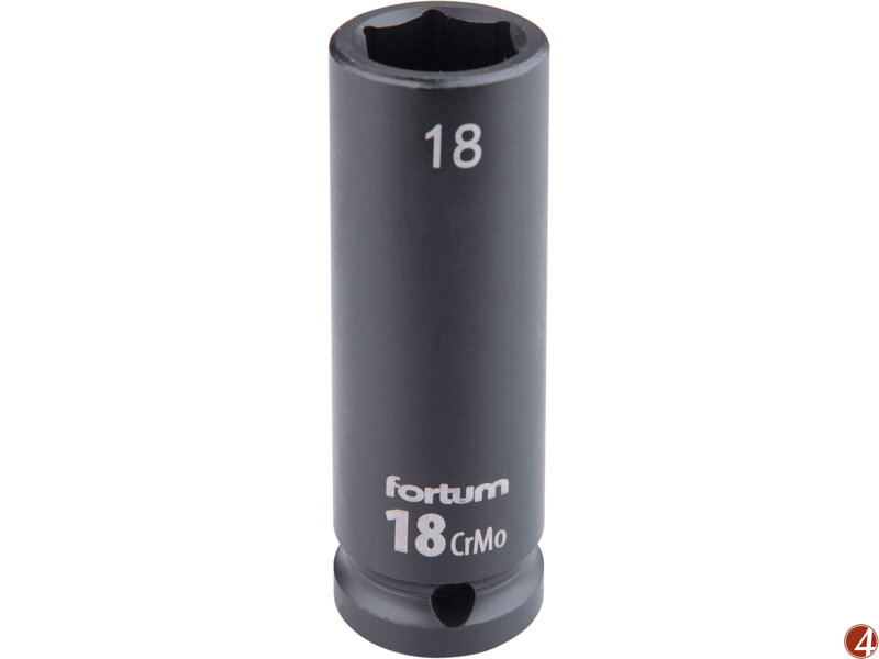 Hlavice nástrčná rázová 1/2", 18mm, L 78mm, CrMoV