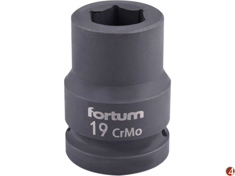 Hlavice nástrčná rázová 1/2", 19mm, L 78mm, CrMoV