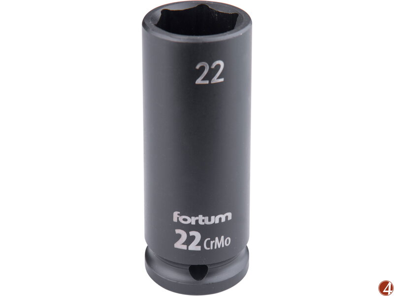 Hlavice nástrčná rázová 1/2", 22mm, L 78mm, CrMoV