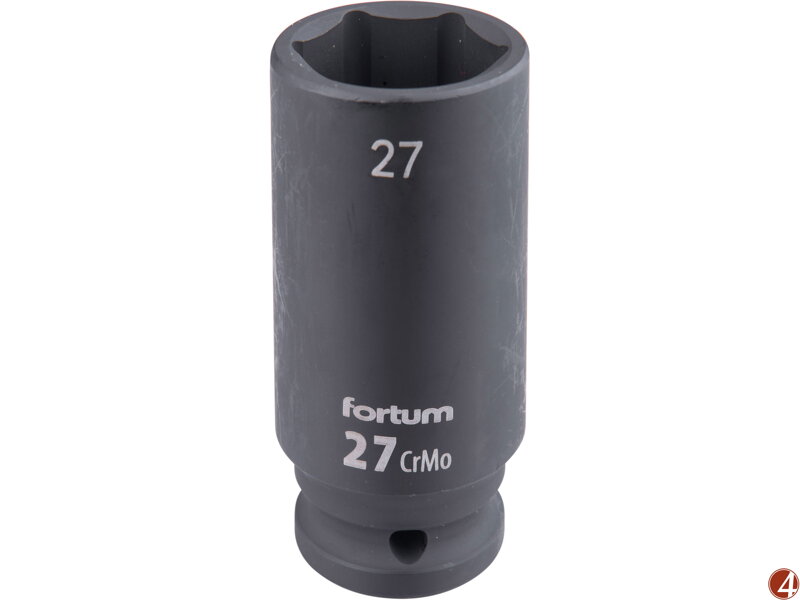 Hlavice nástrčná rázová 1/2", 27mm, L 78mm, CrMoV