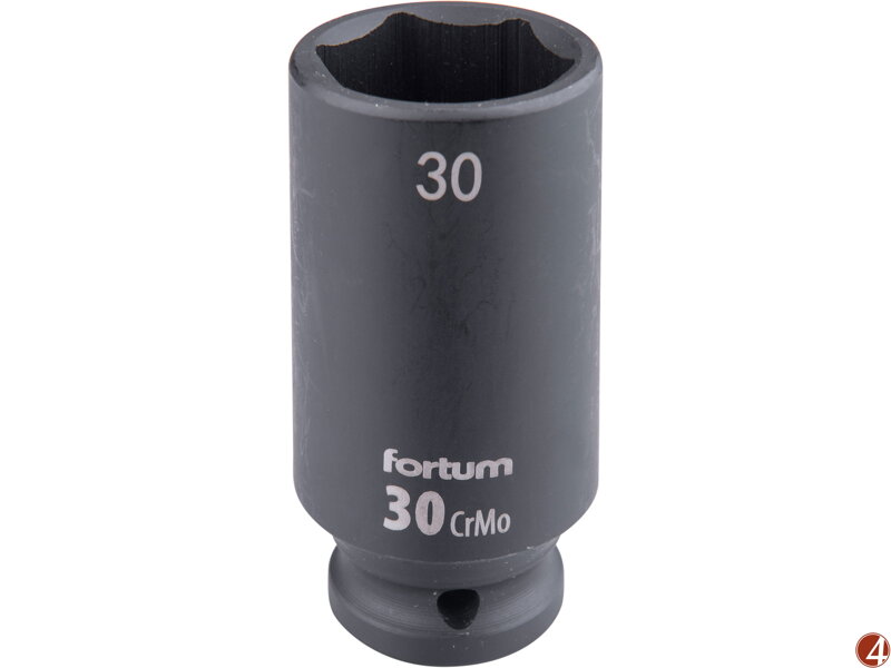 Hlavice nástrčná rázová 1/2", 30mm, L 78mm, CrMoV