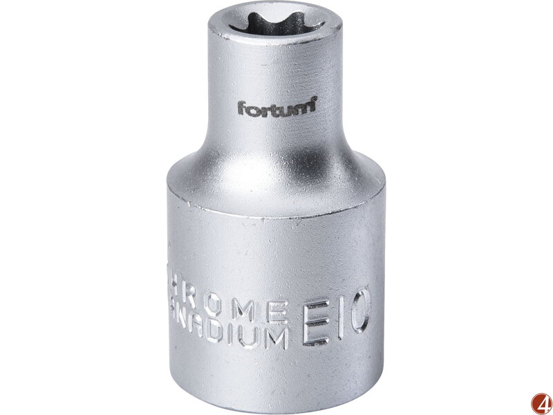 Hlavice nástrčná vnitřní TORX 1/2", E 10, L 38mm Hlavice nástrčná vnitřní TORX 1/2", E 10, L 38mm