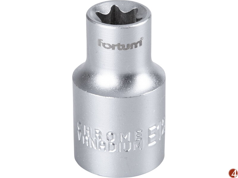 Hlavice nástrčná vnitřní TORX 1/2", E 12, L 38mm Hlavice nástrčná vnitřní TORX 1/2", E 12, L 38mm