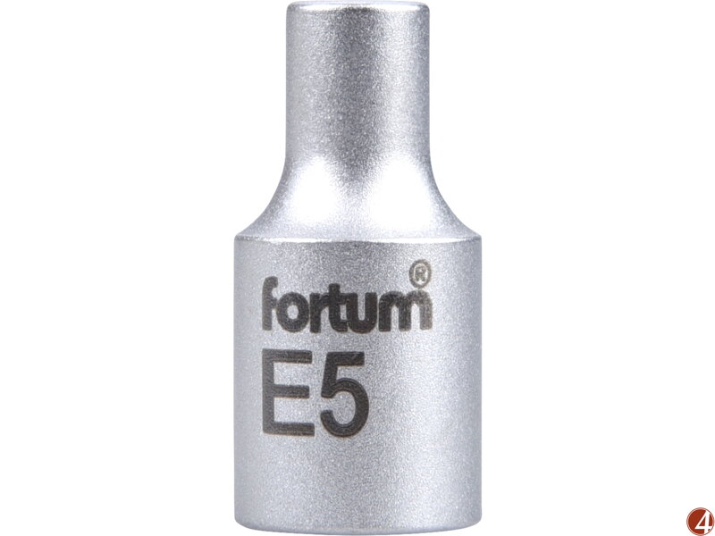 Hlavice nástrčná vnitřní TORX 1/4", E 5, L 25mm Hlavice nástrčná vnitřní TORX 1/4", E 5, L 25mm