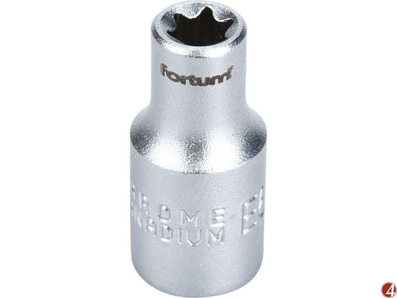 Hlavice nástrčná vnitřní TORX 1/4", E 6, L 25mm Hlavice nástrčná vnitřní TORX 1/4", E 6, L 25mm