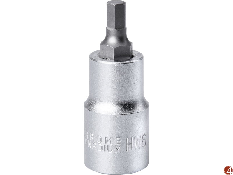 Hlavice zástrčná 1/2" imbus, H 6, L 55mm Hlavice zástrčná 1/2" imbus, H 6, L 55mm
