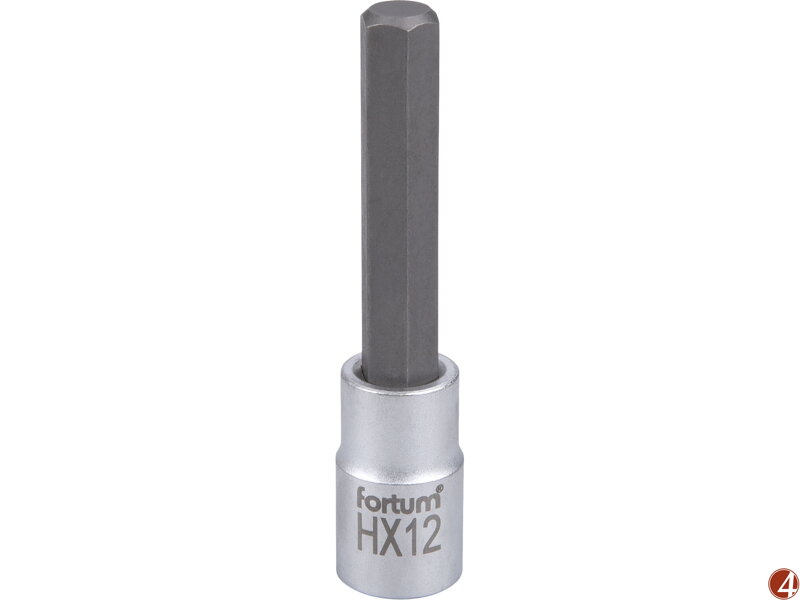Hlavice zástrčná 1/2" prodlouž. imbus, H 12, L 100mm Hlavice zástrčná 1/2" prodlouž. imbus, H 12, L 100mm