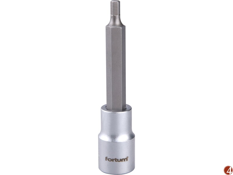 Hlavice zástrčná 1/2" prodlouž. imbus, H 5, L 100mm Hlavice zástrčná 1/2" prodlouž. imbus, H 5, L 100mm