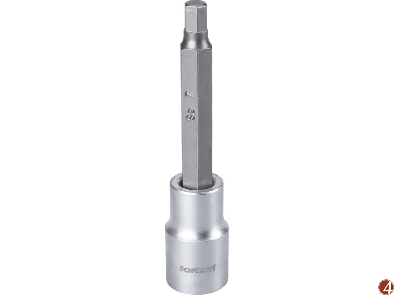 Hlavice zástrčná 1/2" prodlouž. imbus, H 7, L 100mm Hlavice zástrčná 1/2" prodlouž. imbus, H 7, L 100mm