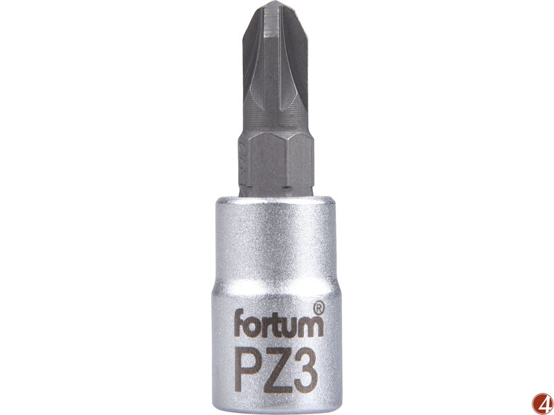 Hlavice zástrčná 1/4" hrot pozidriv, PZ 3, L 37mm Hlavice zástrčná 1/4" hrot pozidriv, PZ 3, L 37mm