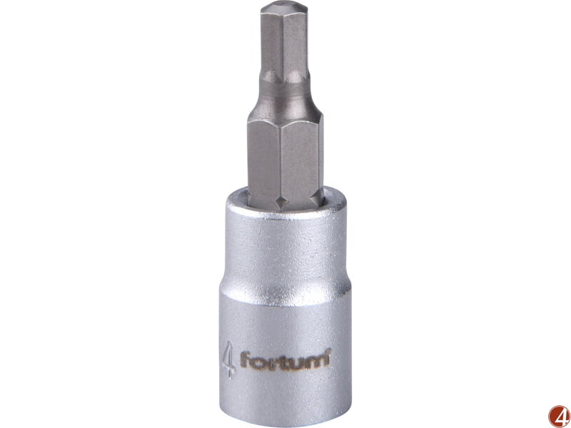 Hlavice zástrčná 1/4" imbus 1/4", H 4, L 38mm Hlavice zástrčná 1/4" imbus 1/4", H 4, L 38mm