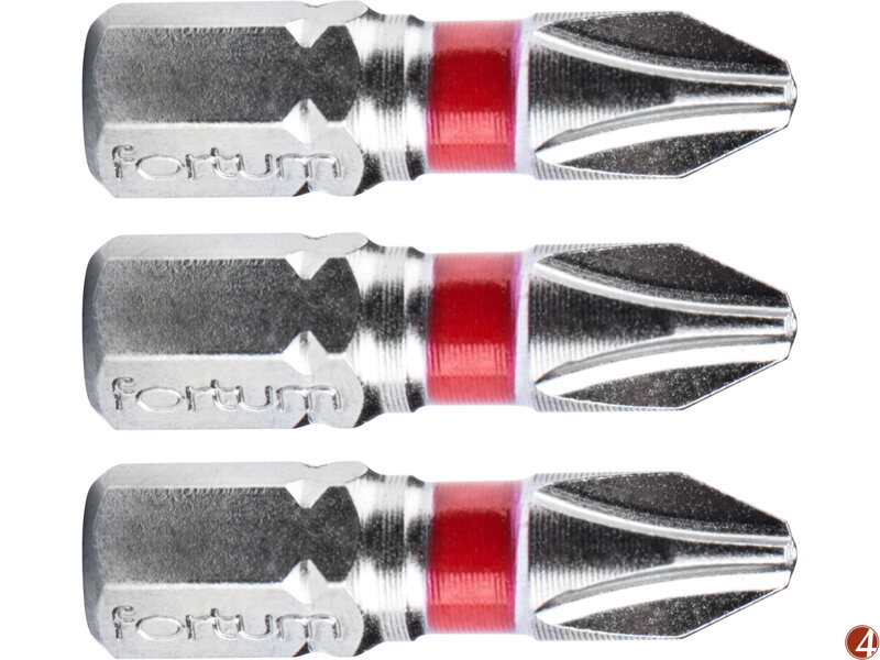 Hrot křížový phillips, sada 3ks, PH 2x25mm, S2 Hrot křížový phillips, sada 3ks, PH 2x25mm, S2