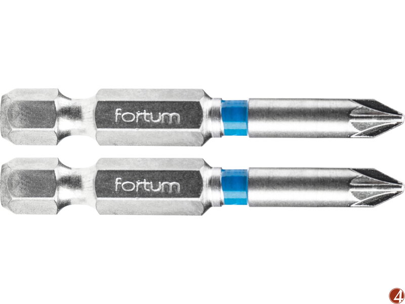 Hrot křížový pozidriv, sada 2ks, PZ 1x50mm, S2 Hrot křížový pozidriv, sada 2ks, PZ 1x50mm, S2