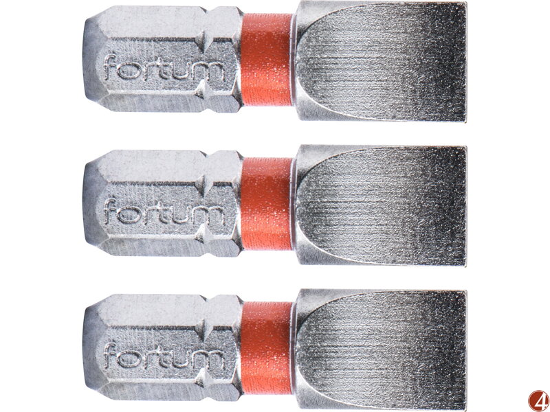 Hrot plochý sada 3ks, 8x25mm, S2 Hrot plochý sada 3ks, 8x25mm, S2