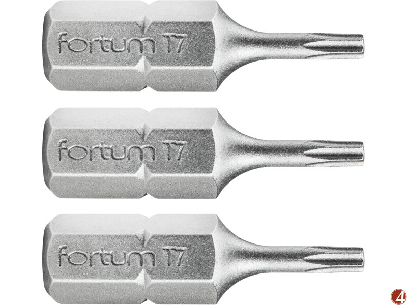 Hrot TORX, sada 3ks, T 7x25mm, S2 Hrot TORX, sada 3ks, T 7x25mm, S2