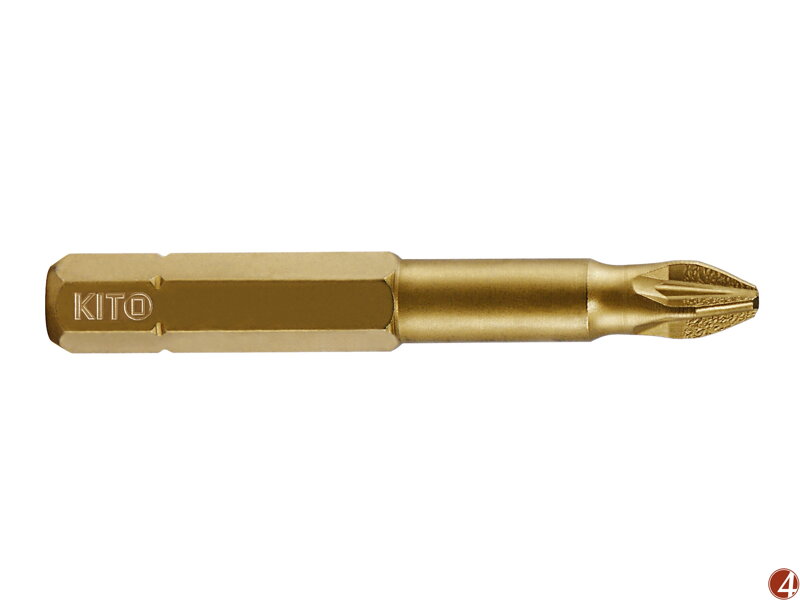 Hroty, sada 10ks, PZ 1x50mm, S2/TiN Hroty, sada 10ks, PZ 1x50mm, S2/TiN