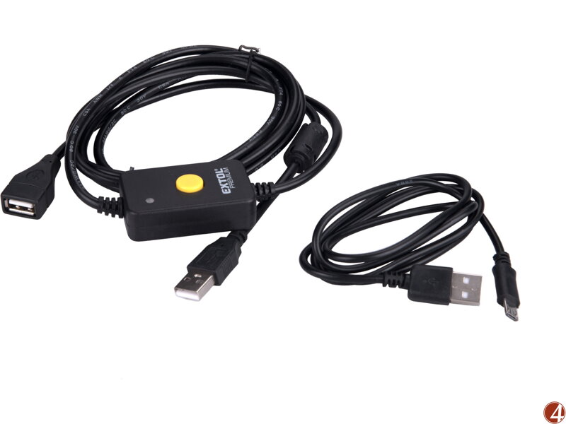 Kabel pro přenos dat k posvkám 8825221 a 8825224, USB (m) - (vstup i výstup), délka 2,8m Kabel pro přenos dat k posvkám 8825221 a 8825224, USB (m) - (vstup i výstup), délka 2,8m