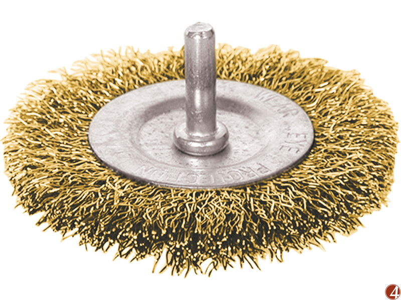Kartáč okružní pomosazený, O 100mm Kartáč okružní pomosazený, O 100mm