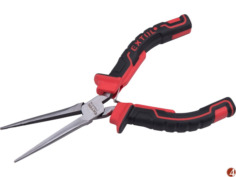 Kleště půlkulaté s dlouhými čelistmi mini, 150mm Kleště půlkulaté s dlouhými čelistmi mini, 150mm