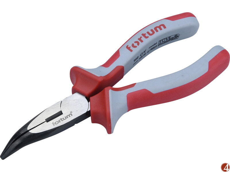 Kleště půlkulaté zahnuté, 160mm, 61CrV5 Kleště půlkulaté zahnuté, 160mm, 61CrV5