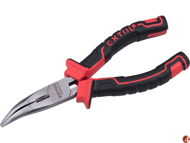 Kleště půlkulaté zahnuté, 160mm Kleště půlkulaté zahnuté, 160mm