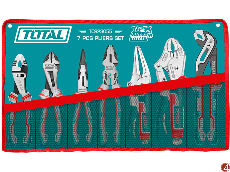 Kleště, sada 7ks, industrial