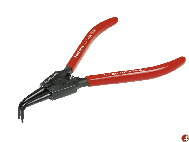Kleště seeger zahnuté vnější, 180mm Kleště seeger zahnuté vnější, 180mm