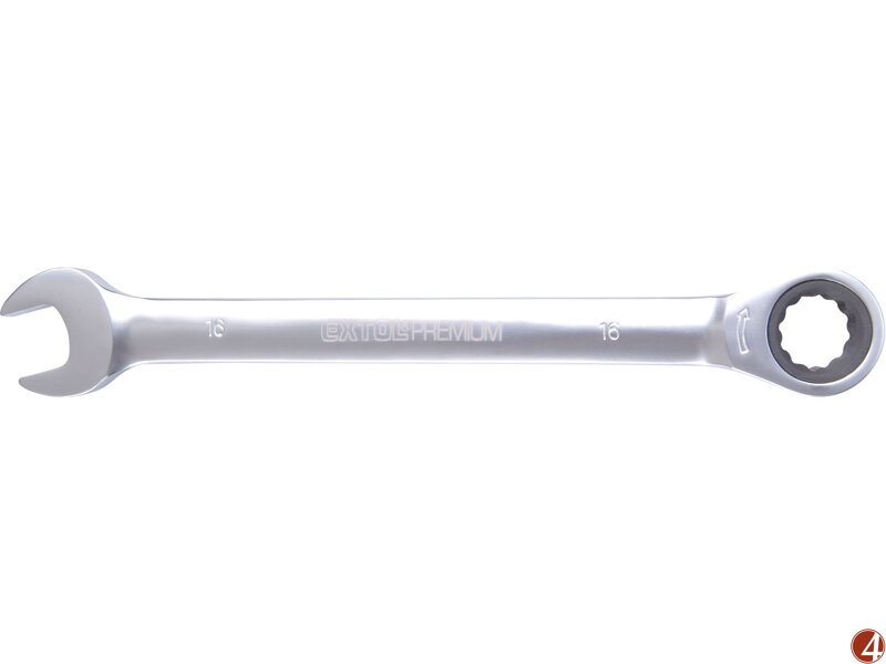 Klíč ráčnový očkoplochý, 72 zubů, 16mm