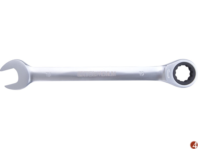 Klíč ráčnový očkoplochý, 72 zubů, 19mm Klíč ráčnový očkoplochý, 72 zubů, 19mm