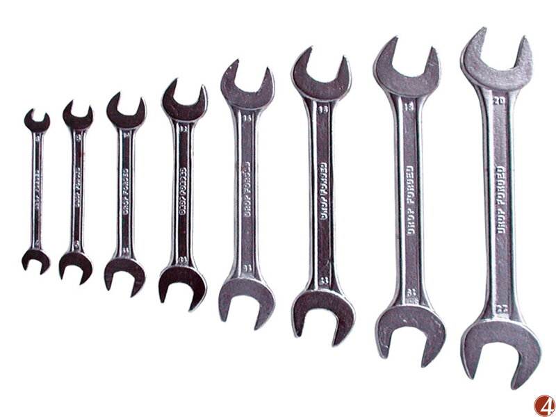 Klíče ploché, sada 8ks, 6-22mm Klíče ploché, sada 8ks, 6-22mm