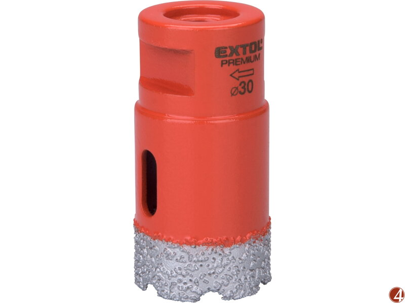 Korunka vykružovací diamantová, O 30mm, závit M14 Korunka vykružovací diamantová, O 30mm, závit M14