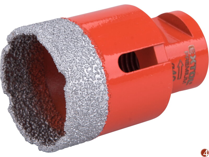 Korunka vykružovací diamantová, O 40mm, závit M14 Korunka vykružovací diamantová, O 40mm, závit M14