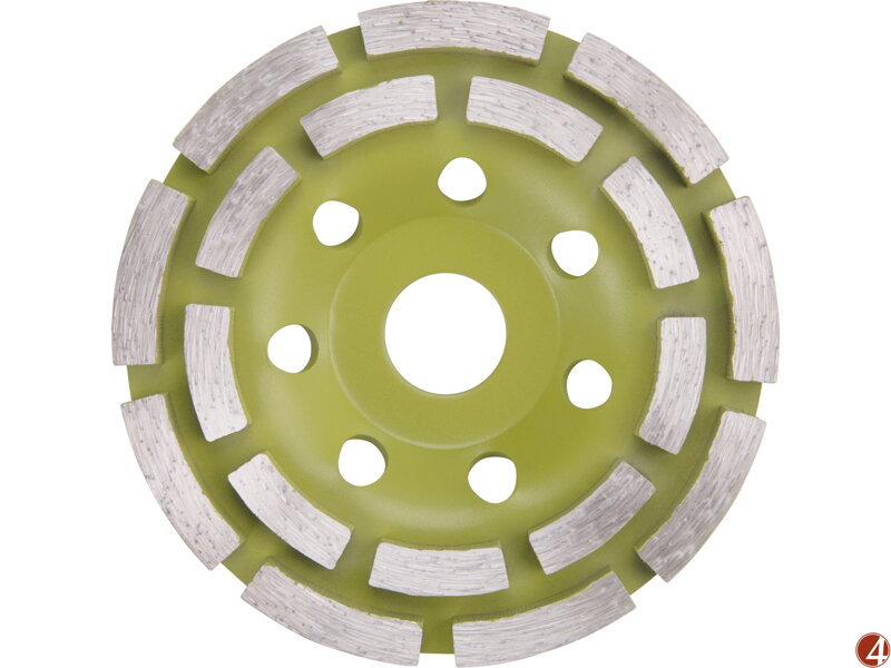Kotouč diamantový brusný dvouřadý, O 115x22,2mm Kotouč diamantový brusný dvouřadý, O 115x22,2mm