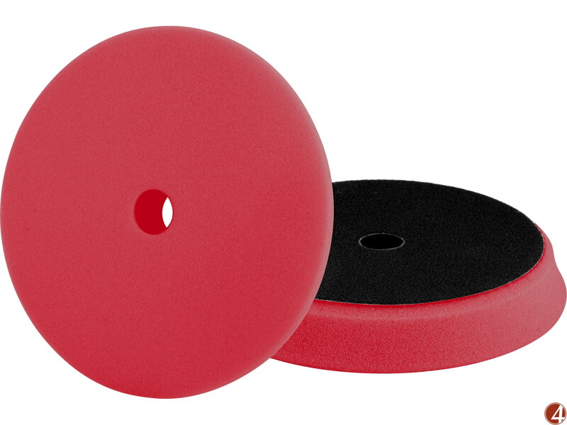Kotouč leštící pěnový, orbitální, T10, červený, ⌀180x25mm, suchý zip ⌀152mm Kotouč leštící pěnový, orbitální, T10, červený, ⌀180x25mm, suchý zip ⌀152mm