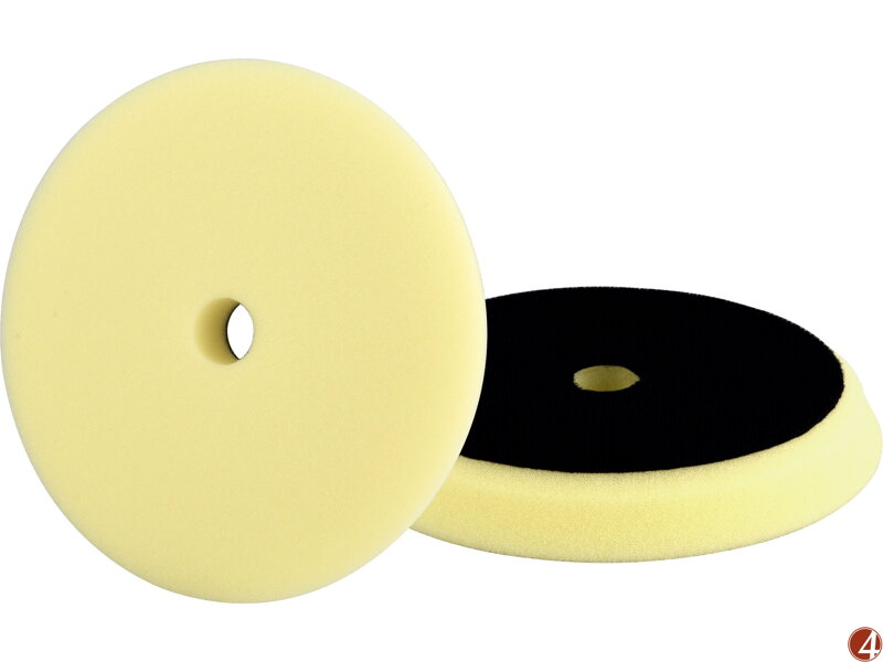 Kotouč leštící pěnový, orbitální, T80, žlutý, ⌀150x25mm, suchý zip ⌀127mm Kotouč leštící pěnový, orbitální, T80, žlutý, ⌀150x25mm, suchý zip ⌀127mm