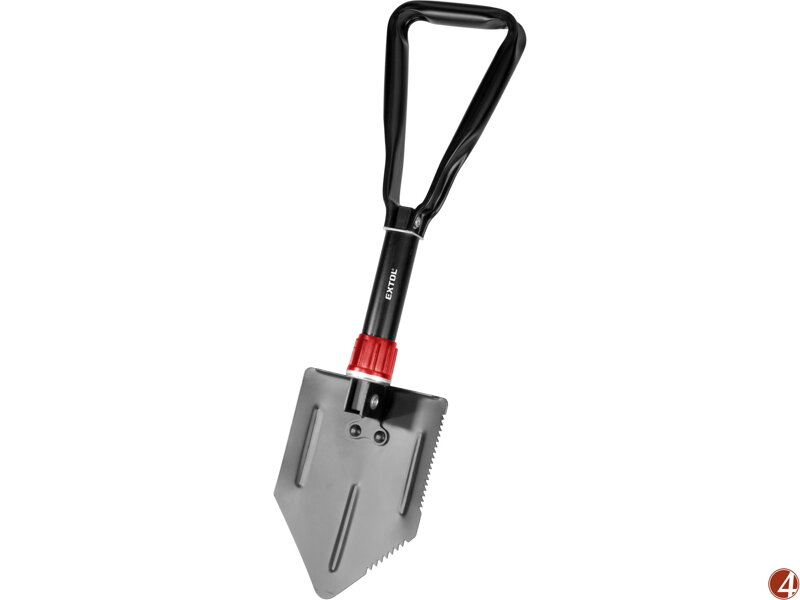 Lopatka-motyčka skládací, délka 57cm, šířka 15cm