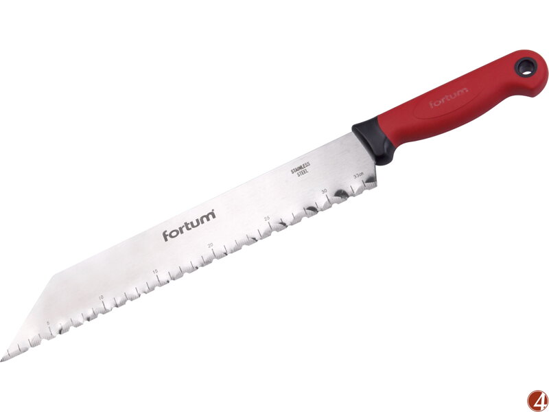 Nůž na stavební izolační hmoty, nerez, 480/340mm Nůž na stavební izolační hmoty, nerez, 480/340mm