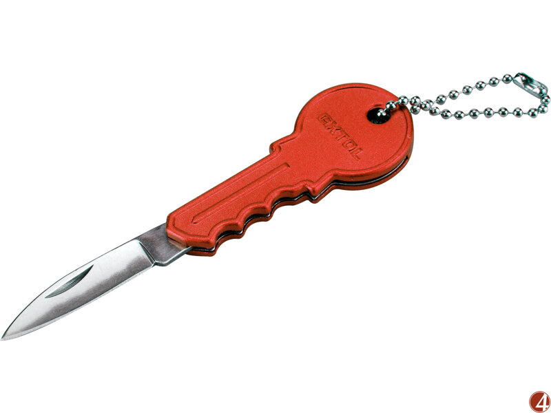 Nůž s rukojetí ve tvaru klíče, 100/60mm, nerez