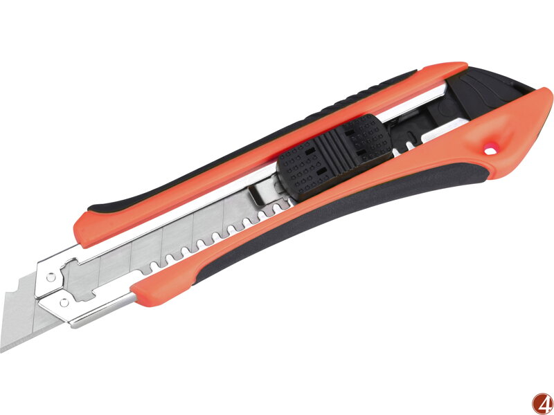 Nůž ulamovací s kovovou výstuhou a zásobníkem, 18mm Auto-lock Nůž ulamovací s kovovou výstuhou a zásobníkem, 18mm Auto-lock